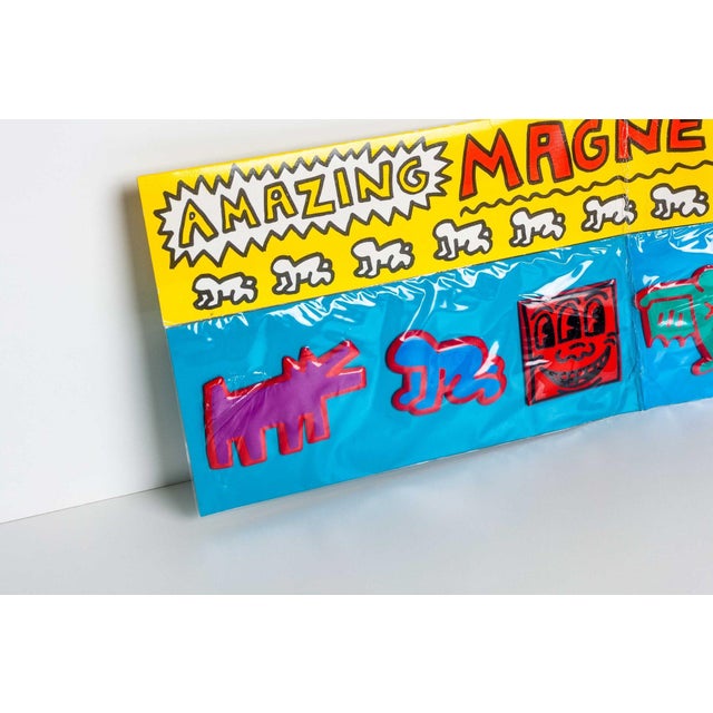 Keith Haring Iconic Pop Shop Magnets, C. 1985 — Set of 6 For Sale - Image 4 of 6