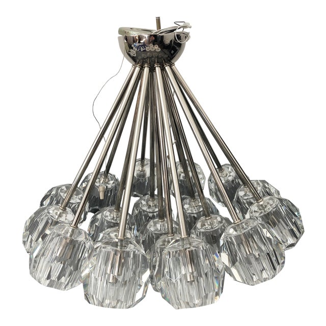 Restoration Hardware Boule De Cristal Flushmount 24 Polished