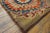 Excellent Multicolored With Unique Symmetrical Desing Forming a Star in the Center Antique American Hooked Rug For Sale - Image 13 of 13