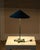 Late 20th Century Vintage Verdigris Copper Alloy Brutalist Star Table Lamp For Sale - Image 5 of 14