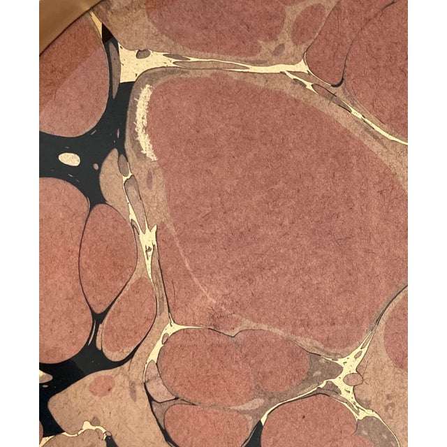 Late 20th-Century “Geode” Motif Wood, Glass & Resin Circular Tray With Cut-Out Handles For Sale - Image 9 of 18