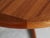 Brown Mid-Century Teak Dining Table attributed to Falster Møbelfabrik, 1960s For Sale - Image 8 of 10