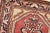 Textile Hamedan Rug 3’7” X 5’1” Red Wool Semi-Antique Hand-Knotted Carpet For Sale - Image 7 of 14