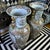 Chinese Famille Rose Floor Vases With Figural Panels and Gilt Dragon Handles, 38" For Sale - Image 12 of 18