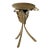 Gold Palmetto Side Table For Sale