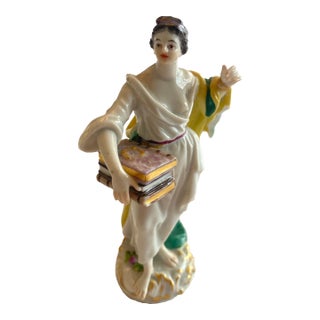 Antique Porcelain Meissen Figurine For Sale