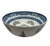 This piece features a classic "crown" silhouette, combining a refined underglaze cobalt blue border pattern along the...