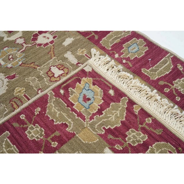 Textile Sumak Rug 4'1'' X 6'1'' For Sale - Image 7 of 8