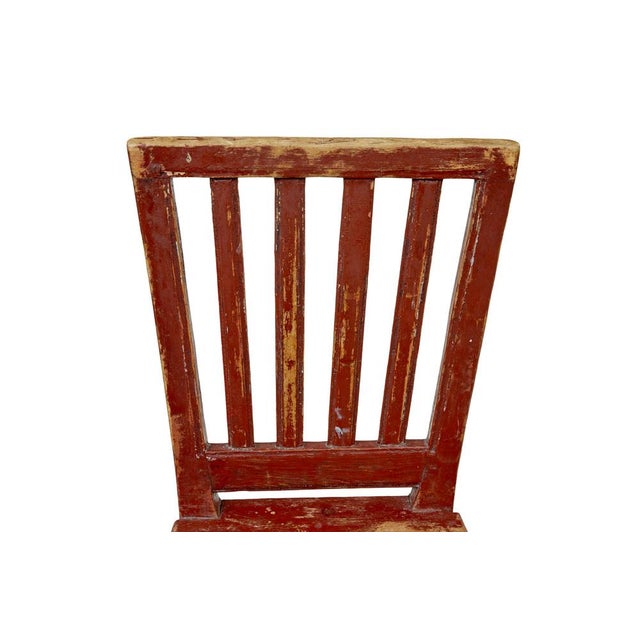 Painted Pine Harlequin Dining Chairs, 1860, Set of 6 For Sale - Image 10 of 15