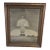 1930s Pencil Sketch Still Life Drawing of a Lamp in Frame For Sale