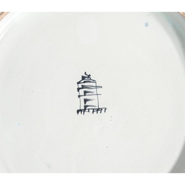 Hand Painted Ceramic Plate from Mazzotti Albisola For Sale - Image 17 of 18