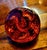 Serpent Coiled Snake Lidded Box in Amber Crystal by Lalique, France For Sale - Image 3 of 5