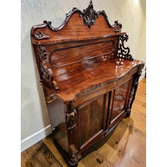 English Antique English Chiffonier For Sale - Image 3 of 12