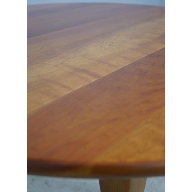 Stickley Stickley Cherry Valley Round Dining Room Table For Sale - Image 4 of 18