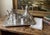 Reed & Barton 1940s Reed & Barton Hotel Statler Silver Tea & Coffee Service - Set of 5 for Traditional, English, Cottage Core Decor & Hotel Silver Collectors For Sale - Image 4 of 12