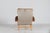 Set of Pernilla Lounge Chair and Ottoman in Beech and Aniline Leather by Bruno Mathsson for Dux, Sweden, 1994 For Sale - Image 6 of 18