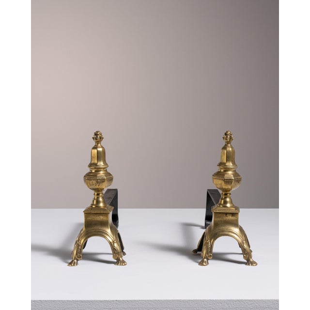 19th Century France Brass Fireplace Tool For Sale - Image 15 of 15