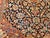 Vintage Kashan Rug, Hand-Knotted Wool & Cotton, Floral Pattern, Navy & Brick-Red, 4x6 For Sale - Image 12 of 16