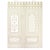 Contemporary Sample - Schumacher x Marie-Anne Oudejans Bamboo Trellis Panel B in Neutral For Sale - Image 3 of 4