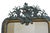 Empire French Giltwood and Painted Pier Mirror, 1860 For Sale - Image 11 of 16