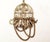 Chanel Gold CC Crystal Letter Birdcage Pendant Necklace *Marked 20 *Made in Italy -The pendant is approximately 2.5" x...