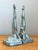 Silver Vintage Deco Frantart Sasparilla Nude Bookends - Set of 2 For Sale - Image 8 of 12