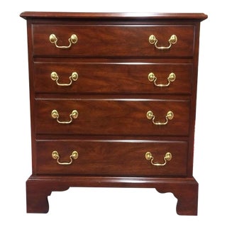 Vintage Bachelor Chest, Nightstand Chest, Henkel Harris Furniture For Sale