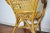 Brown 20th-Century Rattan and Bamboo Armchair For Sale - Image 8 of 14
