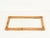Gold Mid-Century Italian Rectangular Mirror in Bamboo and Rattan, Italy, 1970s For Sale - Image 8 of 11