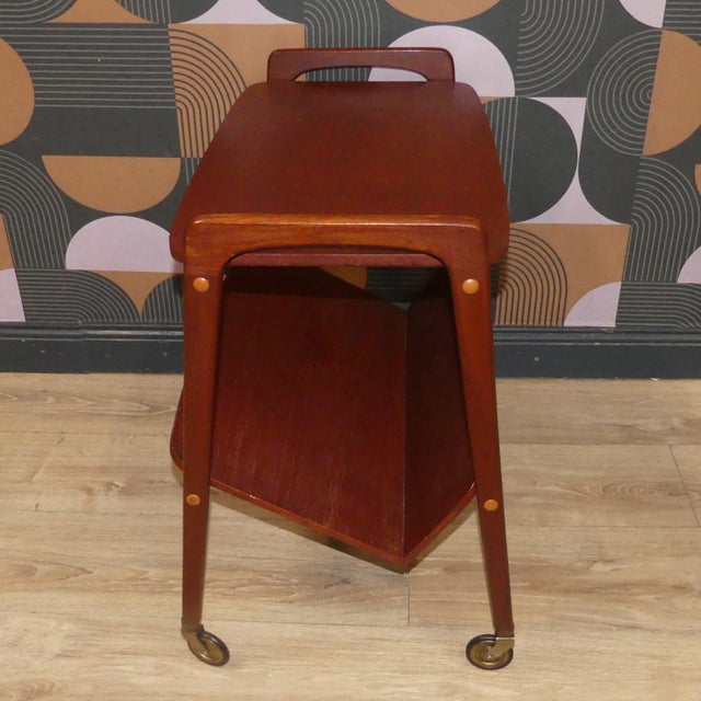 Vintage Serving Trolley from Opal Möbel, 1960s For Sale - Image 4 of 9