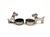 Silver Art Deco Silver-Plated Ric and Mac Salt and Pepper by Edouard Marcel Sandoz for Gallia Christofle, France, 1930s, Set of 2 For Sale - Image 8 of 11