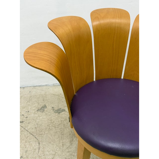 Miro Harold “King Harold” Flower Side Chair for Strauss, 1970s For Sale - Image 10 of 18