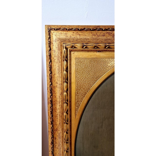 E. Angelini, Portraits, Oil Paintings on Canvas, 1893, Framed, Set of 2 For Sale - Image 12 of 16