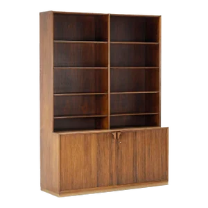 Mid 20th Century Danish Modern Rosewood Bookcase by Frode Holm #1