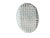 White Ceramic Basketweave Woven Tray For Sale - Image 10 of 11