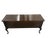 Late 20th Century Harden Queen Anne Style Solid Cherry Sofa Sideboard Console Table For Sale - Image 9 of 15
