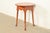 Ethan Allen Style Queen Anne Solid Walnut Tea Table or Occasional Side Table For Sale - Image 9 of 9