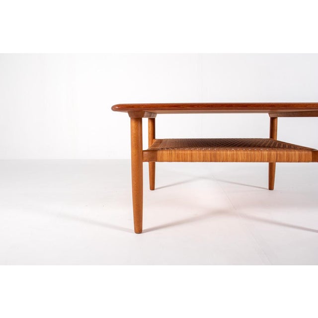 Mid-Century Square Coffee Table by Kurt Østervig for Jason Møbler, Denmark, 1960s For Sale - Image 10 of 15