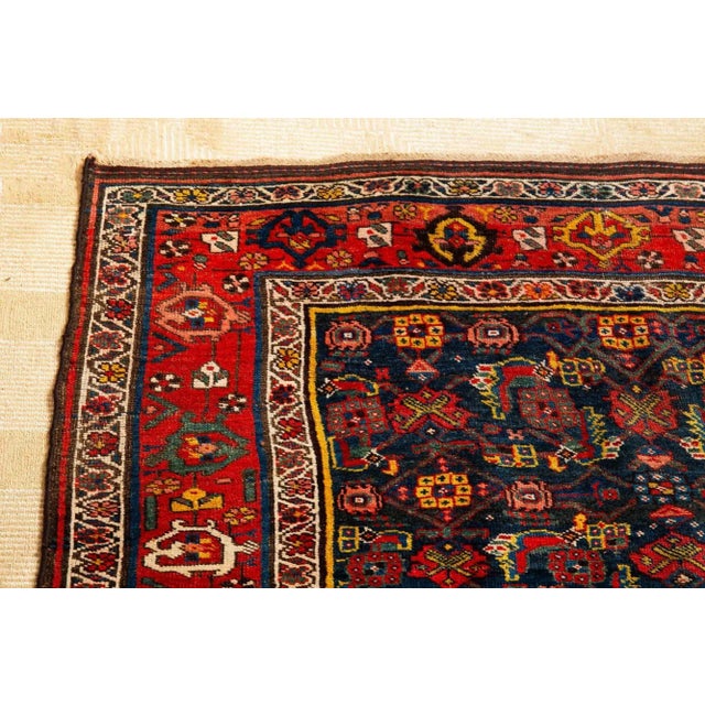 Persian Antique Bidjar Bijar Runner Rug Carpet Circa 1920 | 9.25’ X 4.5' For Sale - Image 9 of 12