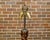 Brown Early 20th Century English Turn of the Century Walnut Barley Twist Floor Lamp with Two Lights For Sale - Image 8 of 9