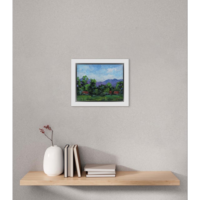 Quiet Places & Journeys — Modern Contemporary Landscape (Original Oil Landscape) For Sale - Image 17 of 18