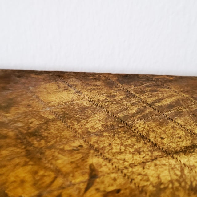 Wood Mid-Century Modern Florentine Giltwood Wall Console, 1950s For Sale - Image 7 of 9