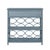 Teal Infinity End Table - Regatta Blue For Sale - Image 8 of 10