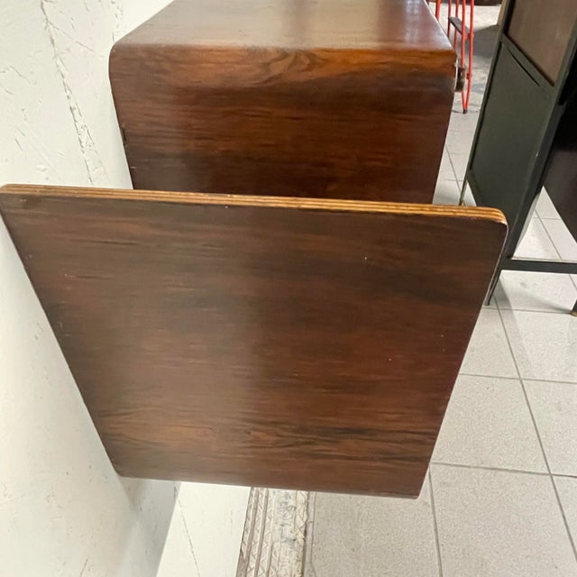 A refined console/hanging magazine rack by Eugenia Alberti Reggio and Rinaldo Scaioli, dating back to the late 1950s/early...