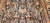 Navy Blue Vintage Persian Malayer Area Rug, Handwoven All Over Geometric Design, Navy & Ivory, 4’ X 4’ For Sale - Image 8 of 14