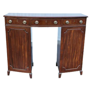 George III Mahogany Bowfront Server
