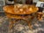 19th Century German Walnut Biedermeier Center Table For Sale - Image 4 of 6