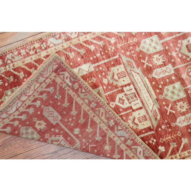 An early 20th-century fine Turkish Sivas runner in predominantly red Measures: 2'7'' x 12'9''