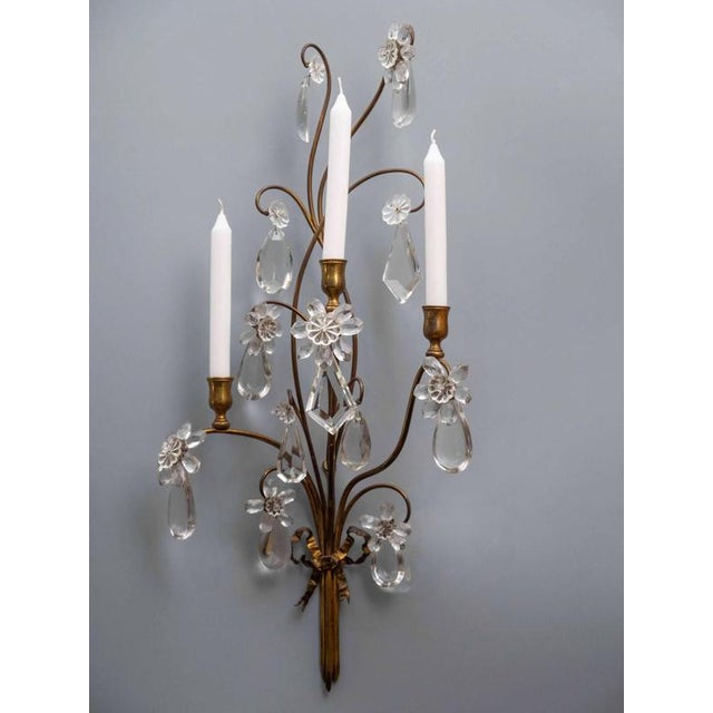 19th Century Candle Wall Lamps, Set of 2 For Sale - Image 9 of 9