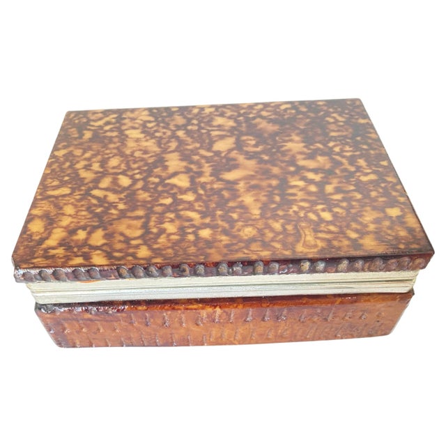 Gemstone Onyx Box in Brown, Italy, 1970s For Sale - Image 7 of 7